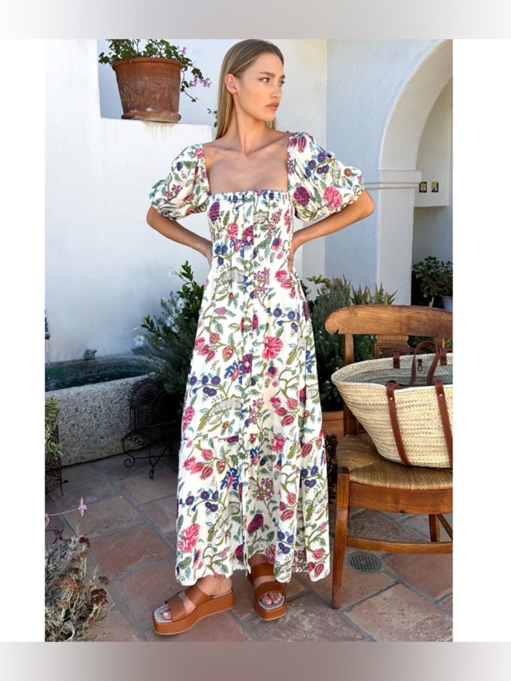 NWT Emerson Fry Indah Collection SANTIAGO 3 MAXI DRESS - LAURENT